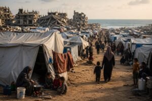 العيش في الخيام في سياق النزوح الممتد: تحولات الهشاشة الاجتماعية في قطاع غزة