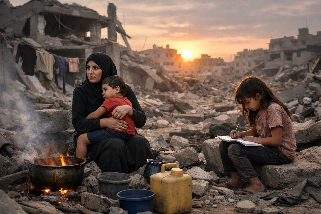 المرأة المعيلة في قطاع غزة: اقتصاد الحرب وإعادة إنتاج الفقر الاجتماعي