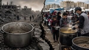 فجوة الاستجابة الإغاثية في قطاع غزة: تداعيات تقليص خدمات المطبخ العالمي وتحديات استدامة “التكيات” المحلية