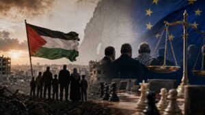العقوبات الأوروبية وإعادة تشكيل النظام السياسي الفلسطيني              ..دراسة حالة: العقوبات الأوروبية على قيادات حركة حماس (2024–2026)