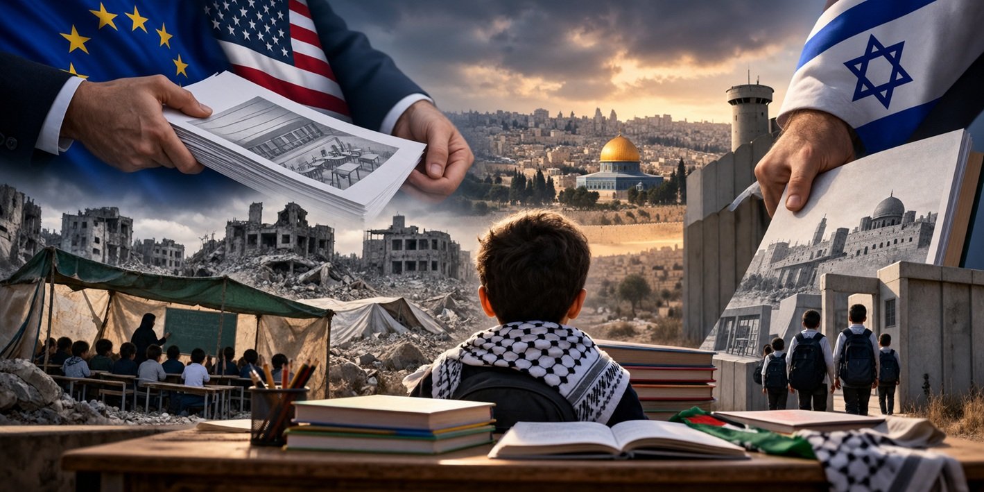 المناهج الفلسطينية تحت الضغط: الشروط الأمريكية–الأوروبية ومجلس السلام ومعركة الرواية والهوية